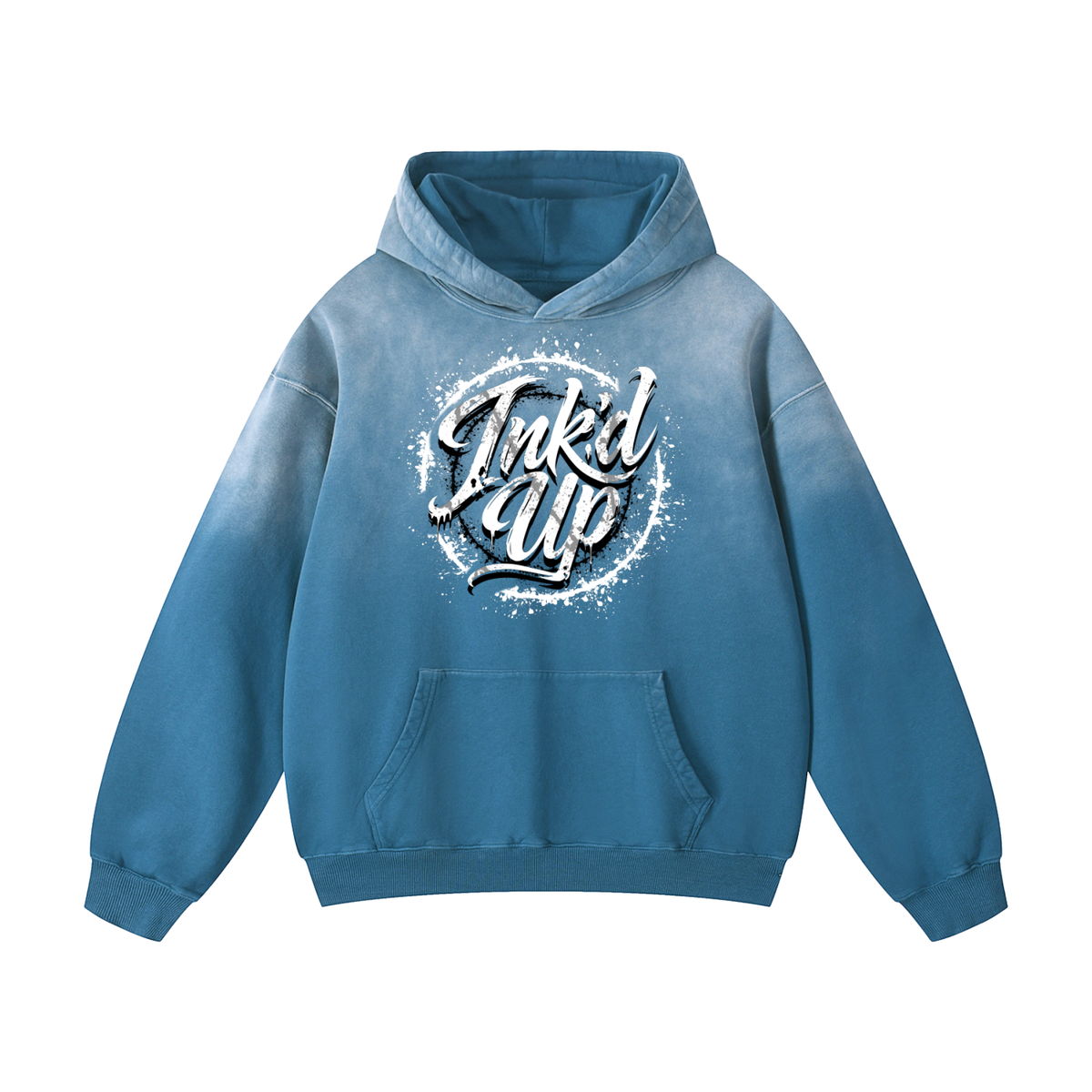 Ink’d Up Sunfade Oversized Hoodie