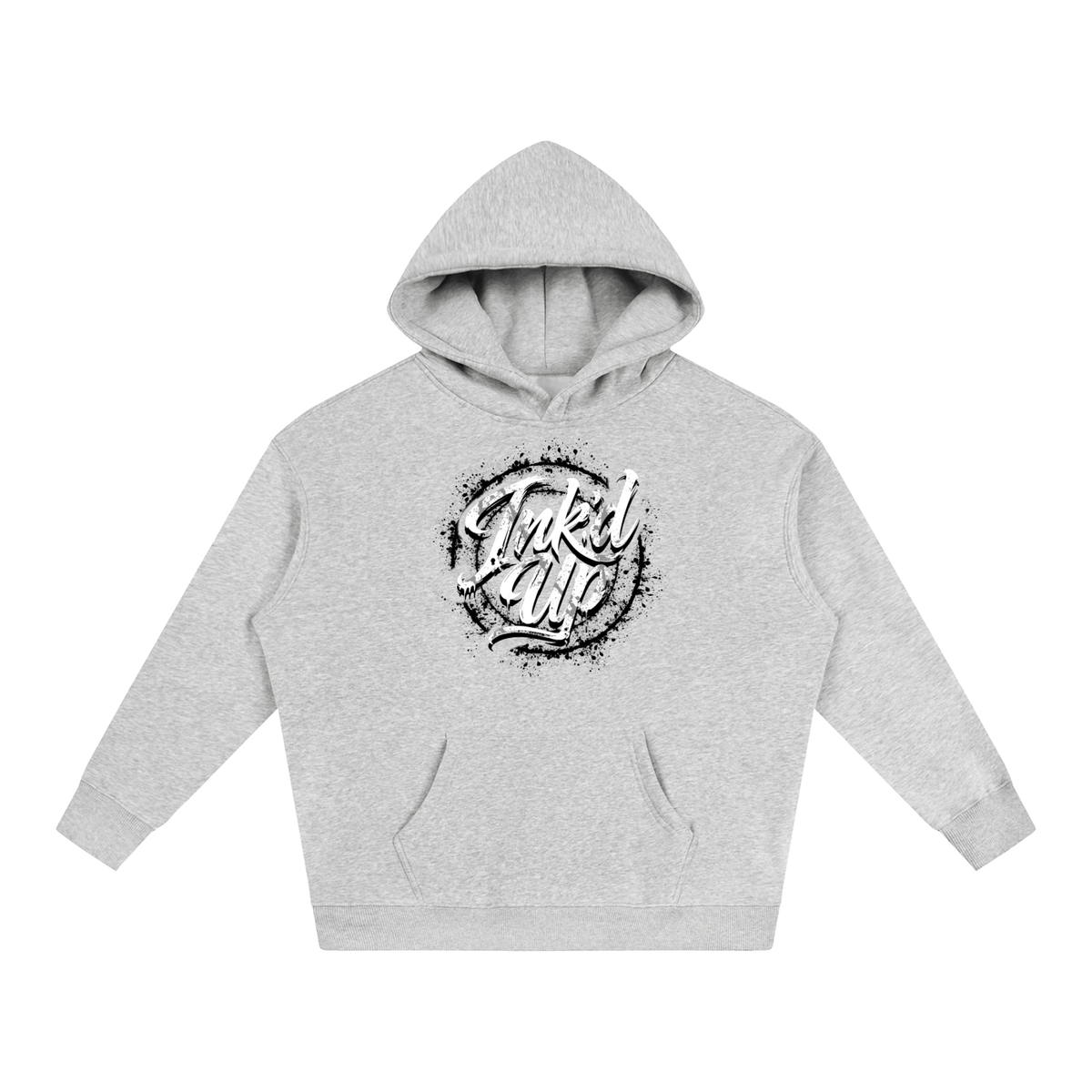 Ink'd Up Oversize Fleeced Hoodie