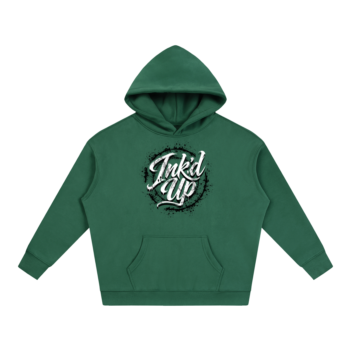Ink'd Up Oversize Fleeced Hoodie