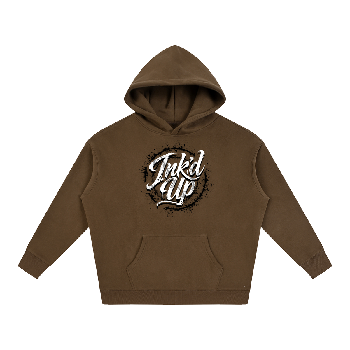Ink'd Up Oversize Fleeced Hoodie