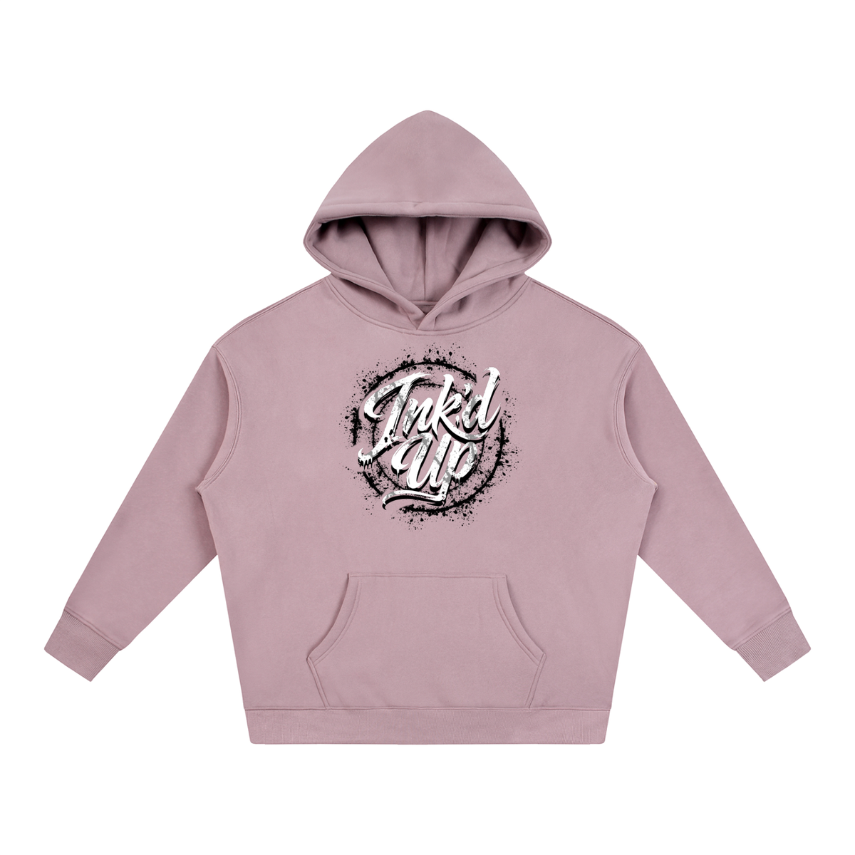 Ink'd Up Oversize Fleeced Hoodie