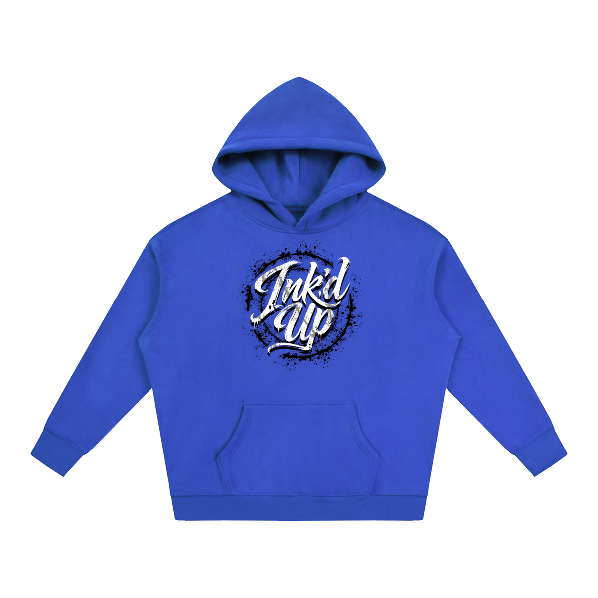 Ink'd Up Oversize Fleeced Hoodie